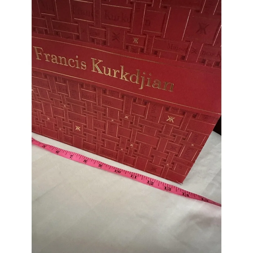 Maison Francis Kurkdjian Red Paper Shopping Gift Bag Medium Rope‎ Handles